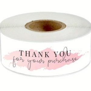 New 120 Thank you for your purchase stickers